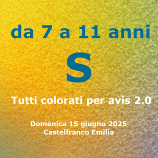 KIT iscrizione 7-11 anni, con t-shirt tg. S