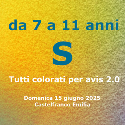 KIT iscrizione 7-11 anni, con t-shirt tg. S