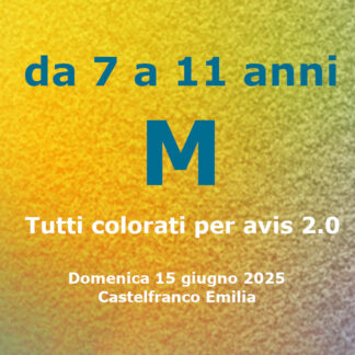 KIT iscrizione 7-11 anni, con t-shirt tg. M