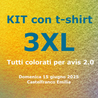 KIT iscrizione, con t-shirt tg. 3XL