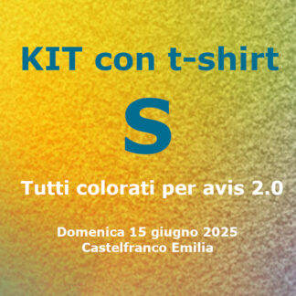 KIT iscrizione, con t-shirt tg. S